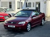 Used Vauxhall Astra Cabriolet 2001 Red Cabriolet