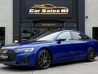 Used Audi A8 Black Edition 282 HP (207 kW) 2023 Blue Sedan