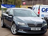 Used Skoda Superb SE L Executive 150 HP (110 kW) 2018 Grey Hatchback