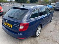 Used Skoda Superb Business Line 140 HP (102 kW) 2014 Blue Estate