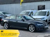 Used Audi A4 S-Line 190 HP (139 kW) 2016 Grey Sedan