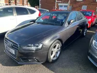 Używany Audi A4 Sport 163 KM (119 kW) 2014 Szary Sedan/Limuzyna