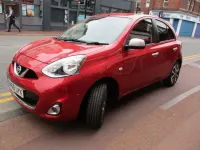 Used Nissan Micra N-TEC 80 HP (58 kW) 2016 Red Hatchback