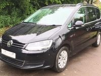 Used VW Sharan SE 140 HP (102 kW) 2011 Black MPV