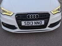 Used Audi A3 S-Line 2013 White Hatchback