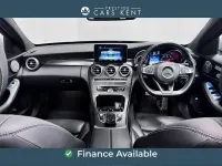 Used Mercedes C220 AMG Line Premium Plus 170 HP (125 kW) 2017 Silver Sedan