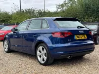 Used Audi A3 Sportback Sport 2014 Blue Hatchback