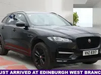 Używany Jaguar F-Pace R-Sport 180 KM (132 kW) 2018 Czarny SUV