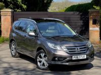 Begagnad Honda CR-V EX 2013 Brun SUV