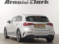 Used Mercedes A200 AMG line 163 HP (119 kW) 2018 Silver Hatchback