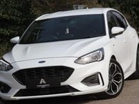 Used Ford Focus ST-Line X 182 HP (133 kW) 2019 White Hatchback