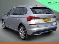 Used Skoda Kamiq SE L Executive 110 HP (80 kW) 2023 Brilliant silver metallic SUV