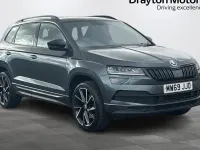 Used Skoda Karoq SportLine 190 HP (139 kW) 2019 Grey SUV