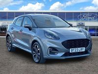 Begagnad Ford Puma ST-Line 2023 Silver Halvkombi
