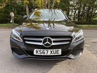 Used Mercedes C220 2017 Black Estate
