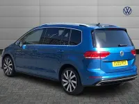Used VW Touran R-line 150 HP (110 kW) 2020 Blue MPV
