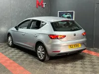 Used Seat Leon SE Technology 110 HP (80 kW) 2018 Silver Hatchback