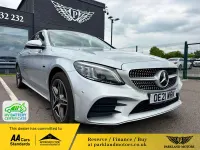Used Mercedes C300e AMG line 2021 Silver Sedan
