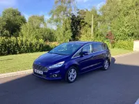 Begagnad Ford S-MAX Titanium 2017 Blå Minibuss