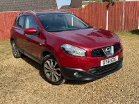 Used Nissan Qashqai Tekna 110 HP (80 kW) 2011 Red SUV