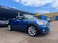 Used Mini Cooper Cabriolet 122 HP (89 kW) 2011 Blue Cabriolet