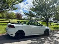 Used VW Golf Cabriolet R 2014 White Cabriolet