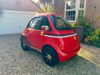 New Micro Microlino 2025 Red Hatchback