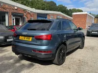 Used Audi Q3 Black Edition 180 HP (132 kW) 2018 Blue SUV