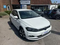 Used VW Polo Match 95 HP (69 kW) 2020 White Hatchback