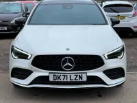 Used Mercedes CLA220 AMG Line Premium Plus 2021 White Coupe