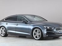 Used Audi A5 Sportback S-Line 245 HP (180 kW) 2020 Grey Hatchback
