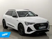 Used Audi e-tron Black Edition 230 kW (313 HP) 2022 White SUV