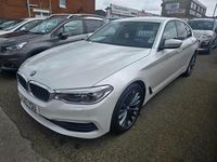 Used BMW 520 Sport Line 2017 White Sedan
