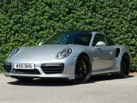 Used Porsche 911 Turbo 581 HP (427 kW) 2017 Silver Coupe
