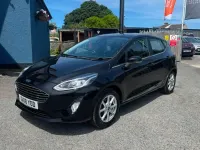 Used Ford Fiesta Zetec 100 HP (73 kW) 2018 Black Hatchback