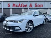 Used VW Golf VII Style 150 HP (110 kW) 2021 White Hatchback