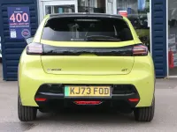 Used Peugeot e-208 GTi 114 kW (156 HP) 2024 Yellow Hatchback