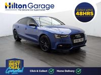 Used Audi A5 Sportback Advanced 245 HP (180 kW) 2016 Blue Hatchback