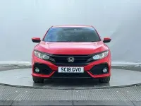 Begagnad Honda Civic SR 126 HK (92 kW) 2018 Röd Halvkombi
