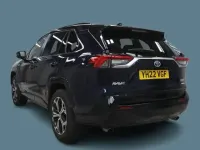 Used Toyota RAV4 Hybrid 2022 Blue and black SUV
