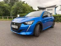 Used Peugeot 208 GT 129 HP (94 kW) 2023 Blue Hatchback
