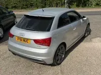 Usado Audi A1 S-Line 2011 Plateado Utilitario