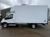 Usado Ford Transit S 130 CV (95 kW) 2023 Blanco Descapotable