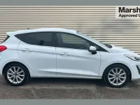 Used Ford Fiesta Titanium 99 HP (72 kW) 2018 White Hatchback