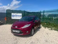 Używany Ford Fiesta Zetec 2010 Czerwony Hatchback