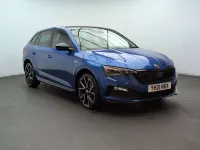 Used Skoda Scala Monte Carlo 85 HP (62 kW) 2021 Blue Hatchback