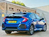 Used Honda Civic SE 129 HP (94 kW) 2018 Blue Hatchback
