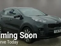 Used Kia Sportage First Edition 182 HP (133 kW) 2016 Black SUV