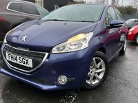 Used Peugeot 208 Active 2014 Blue Hatchback