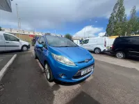 Used Ford Fiesta Titanium 2008 Blue Hatchback